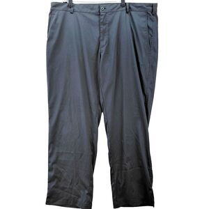 Nike Golf Victory Pants Mens Size 42x30 Black Dri Fit Performance Stretch Chino